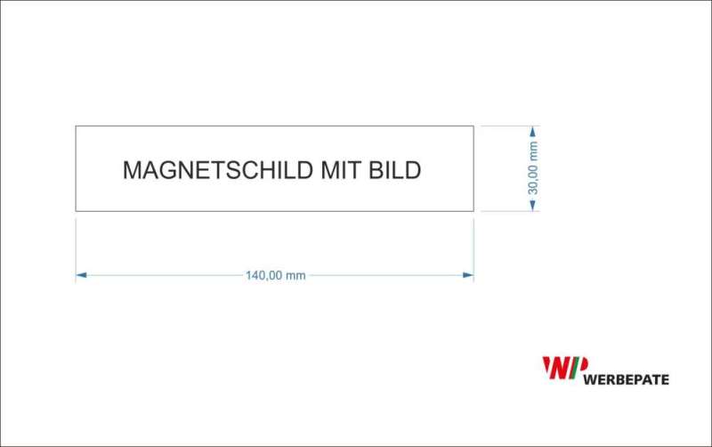 20 Magnetschilder Basic