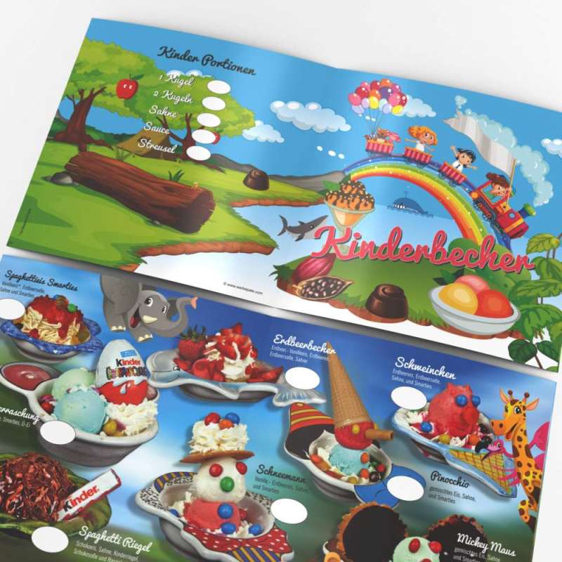 Kinderkarte 10 Stück