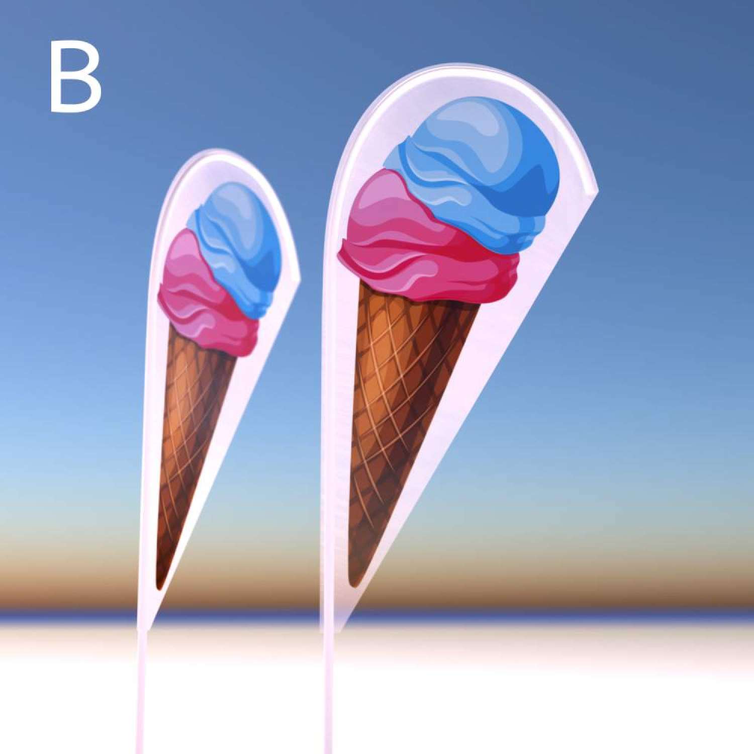 Dropflag Eis