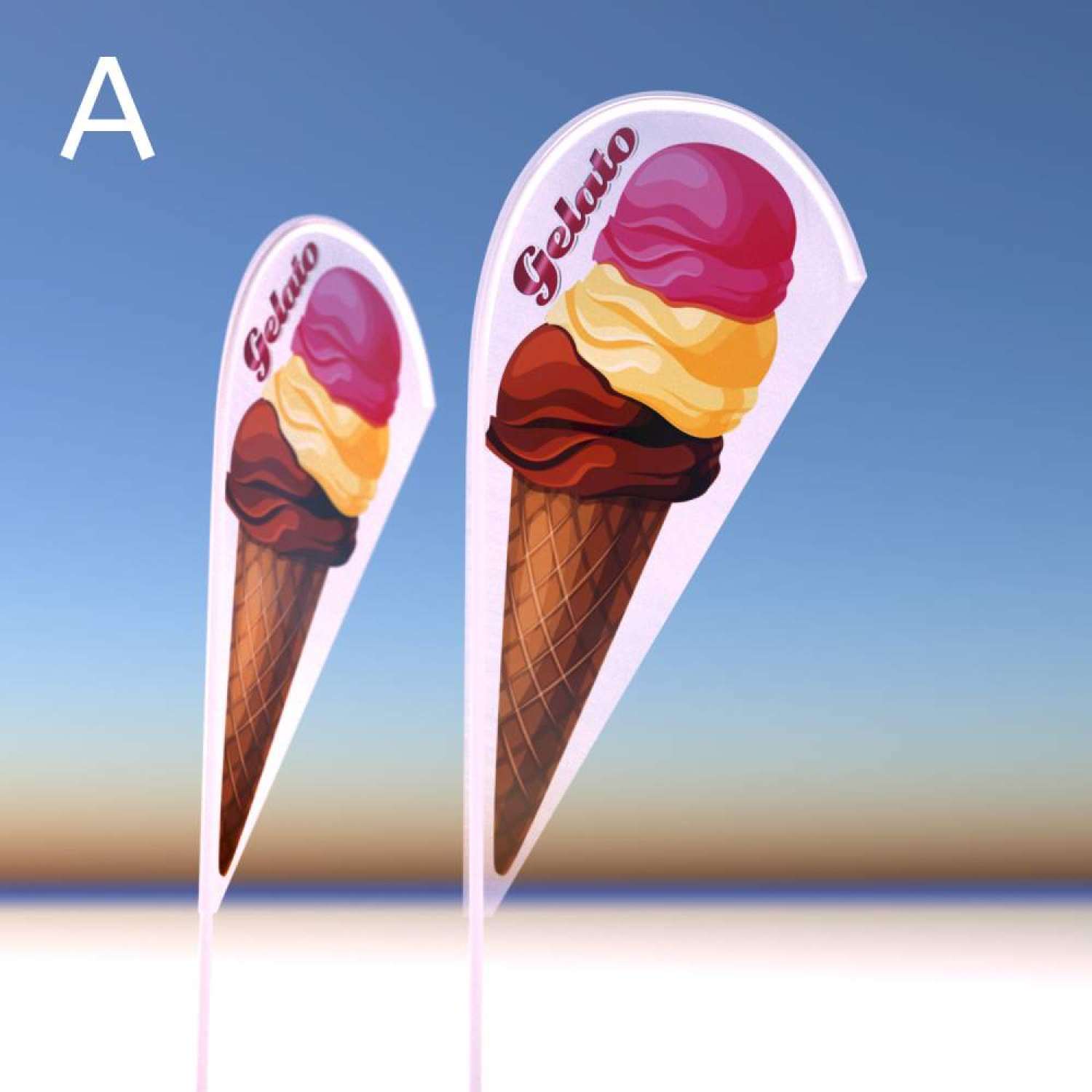 Dropflag Eis