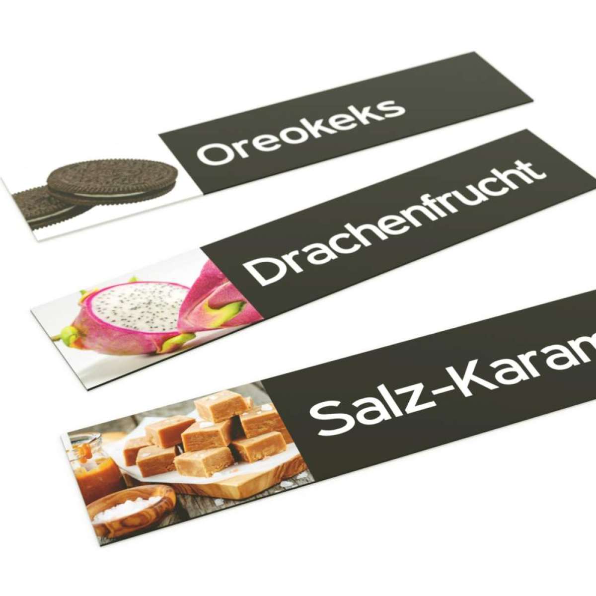 Produkt -Magnetschild / Trendy