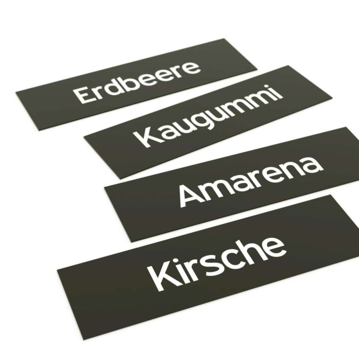 Produkt -40 Magnetschilder Eisnamen