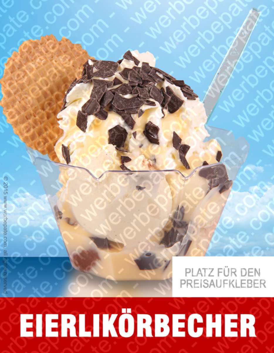 Produkt -Eierlikör Becher